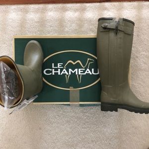 Luxury Le Chameau knee High Boot